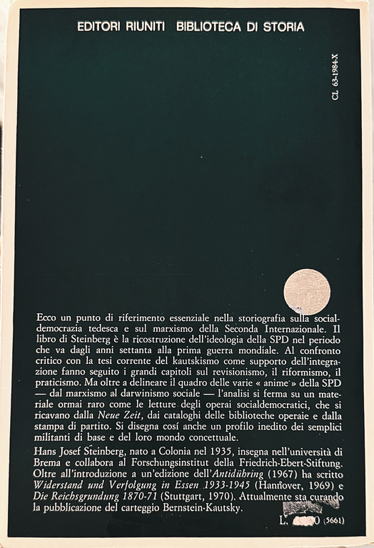 IL SOCIALISMO TEDESCO DA BEBEL A KAUTSKY | Immagine Gallery 6