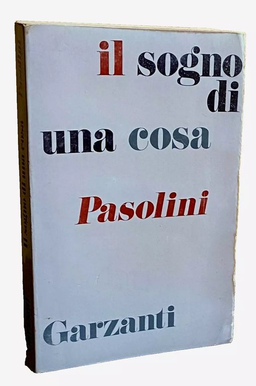 IL SOGNO DI UNA COSA: ROMANZO