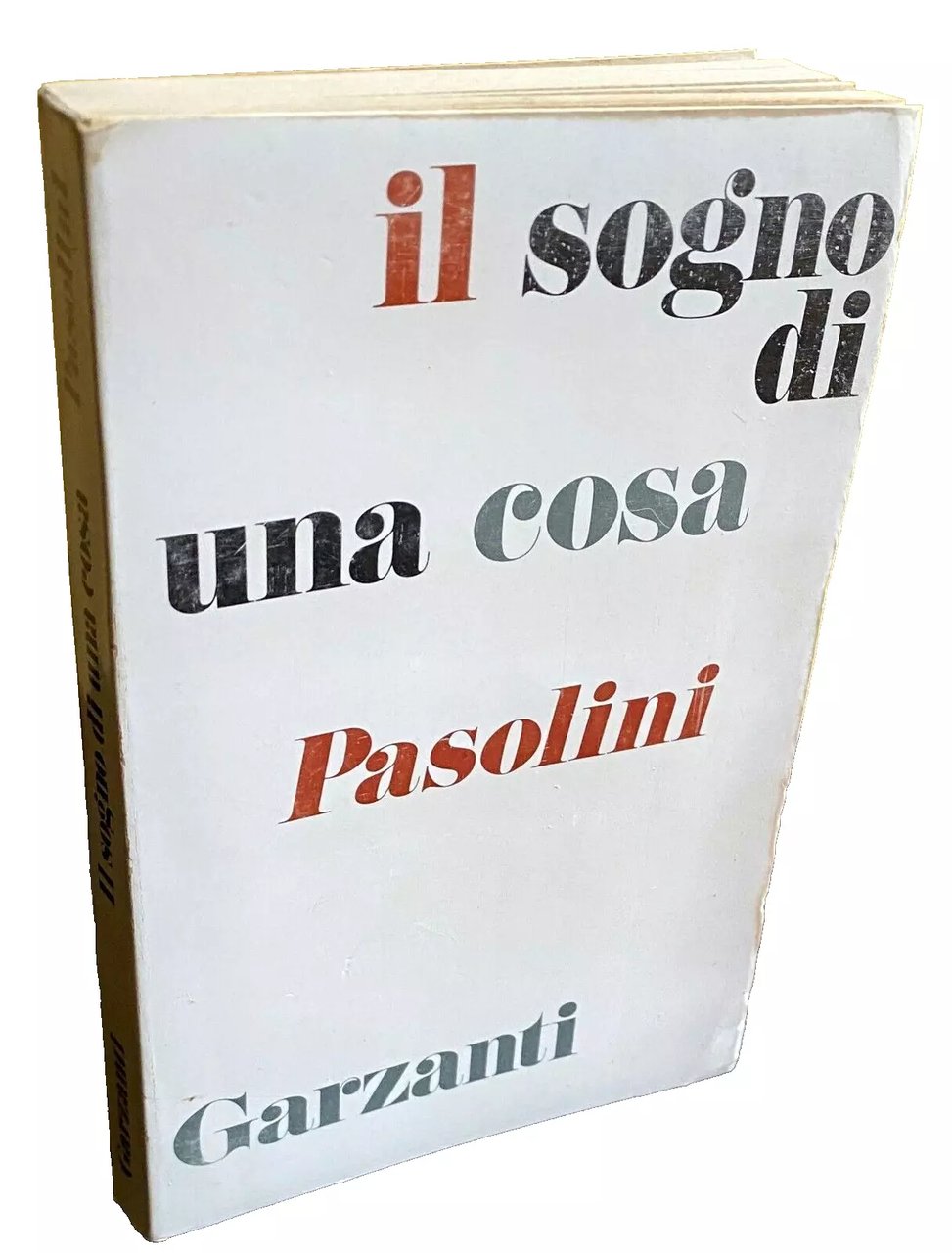 IL SOGNO DI UNA COSA: ROMANZO