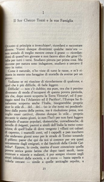 IL SOR CHECCO TOZZI. RACCONTI ROMANI. A CURA DI ARNALDO …