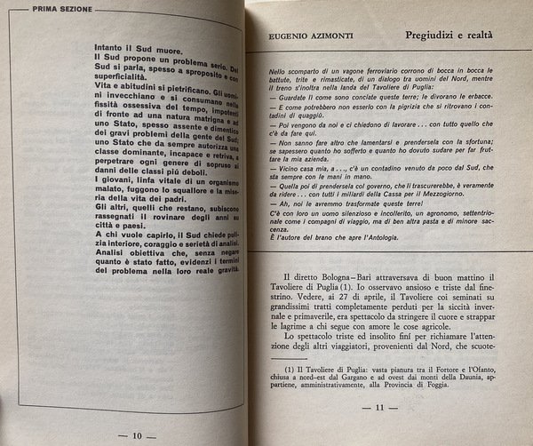 IL SUD, UN MONDO DA SCOPRIRE. ANTOLOGIA A TEMA PER …