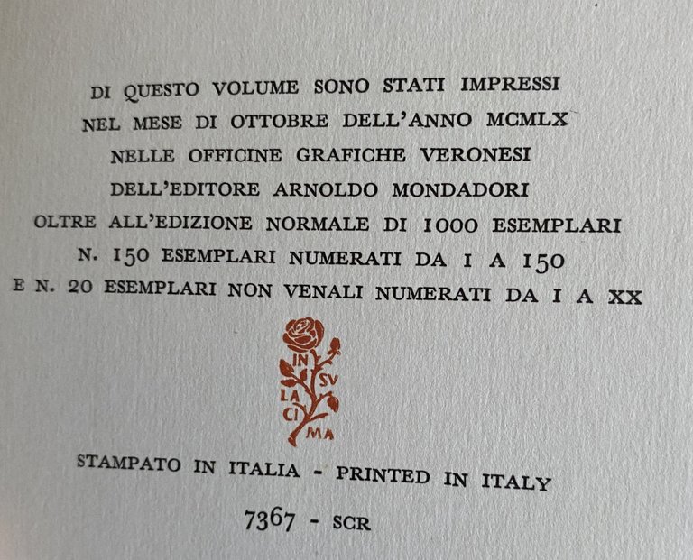 IL TACCUINO DEL VECCHIO. CON TESTIMONIANZE DI AMICI STRANIERI DEL …
