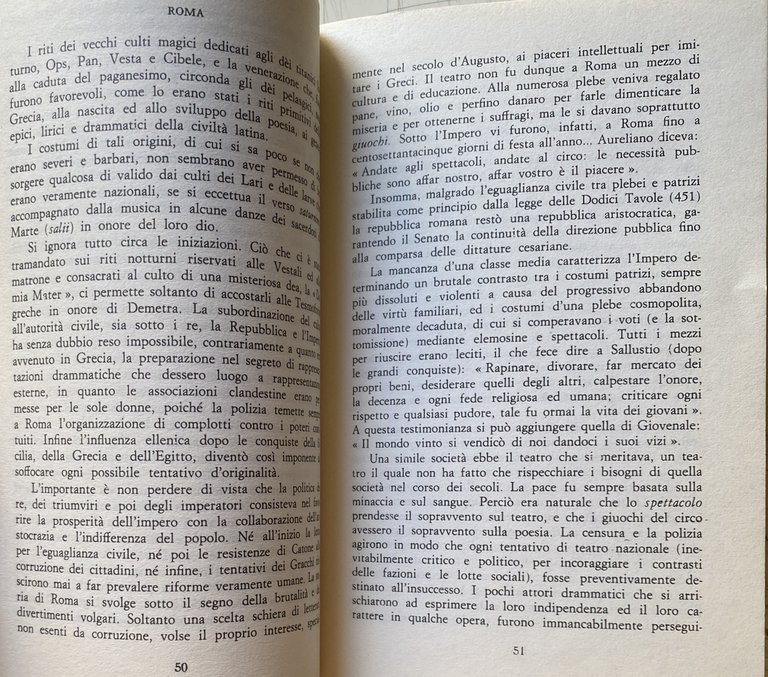 IL TEATRO DALLE ORIGINI AI NOSTRI GIORNI