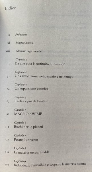 IL TELESCOPIO DI EINSTEIN. LA CACCIA ALLA MATERIA OSCURA E …