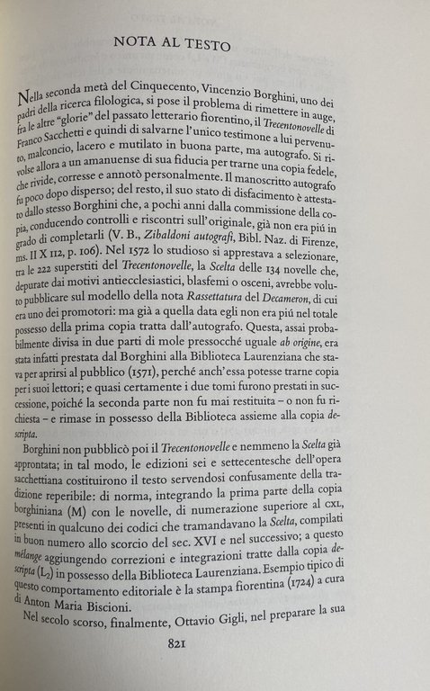 IL TRECENTONOVELLE. A CURA DI VALERIO MARUCCI
