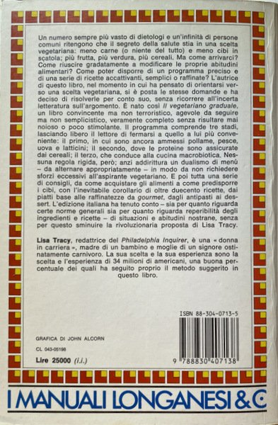 IL VEGETARIANO GRADUALE. UNA GUIDA E UN RICETTARIO PER PASSARE …