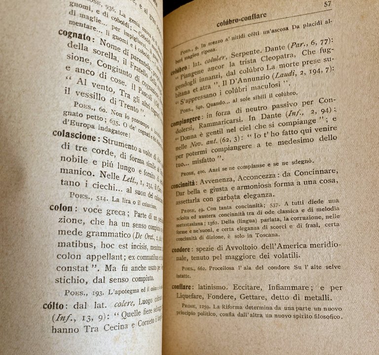 IL VOCABOLARIO CARDUCCIANO CON DUE APPENDICI AI VOCABOLARII DANNUNZIANI E …