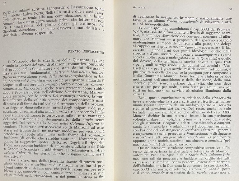 INCHIESTA SULLA VENTISETTANA: UN PROBLEMA MANZONIANO. A CURA DI CLAUDIO …
