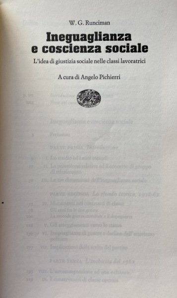 INEGUAGLIANZA E COSCIENZA SOCIALE. L'IDEA DI GIUSTIZIA SOCIALE NELLE CLASSI …