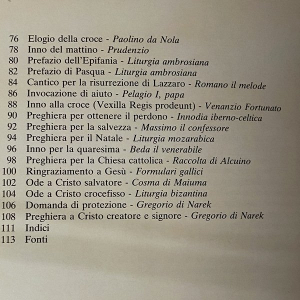 INNI A CRISTO E UN CONCERTO DI MINIATURE NEL PRIMO …