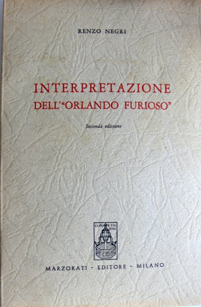 INTERPRETAZIONE DELL'ORLANDO FURIOSO