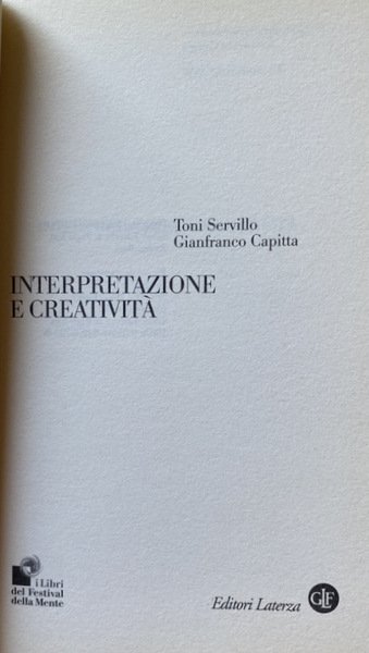 INTERPRETAZIONE E CREATIVITÀ