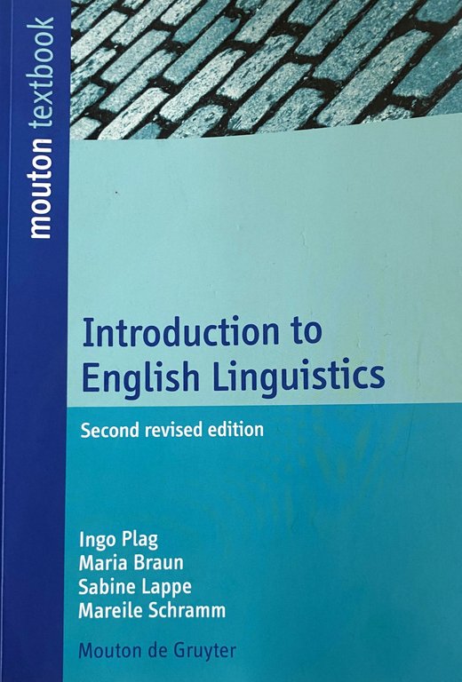 INTRODUCTION TO ENGLISH LINGUISTICS | Immagine Gallery 2