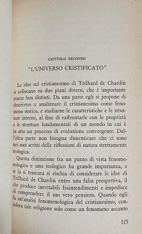 INTRODUZIONE A TEILHARD DE CHARDIN