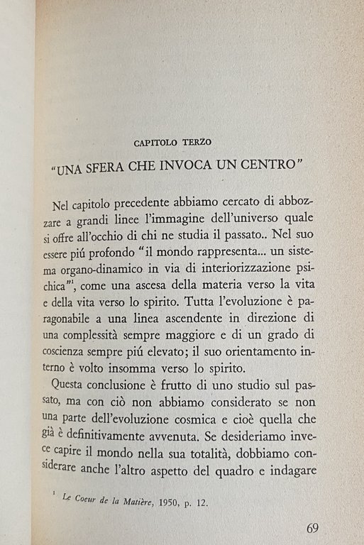 INTRODUZIONE A TEILHARD DE CHARDIN