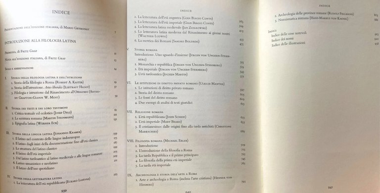 INTRODUZIONE ALLA FILOLOGIA LATINA.