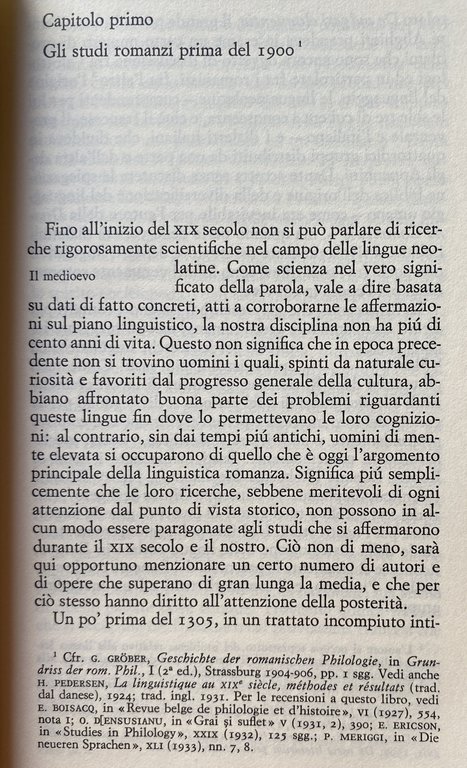 INTRODUZIONE ALLA LINGUISTICA ROMANZA