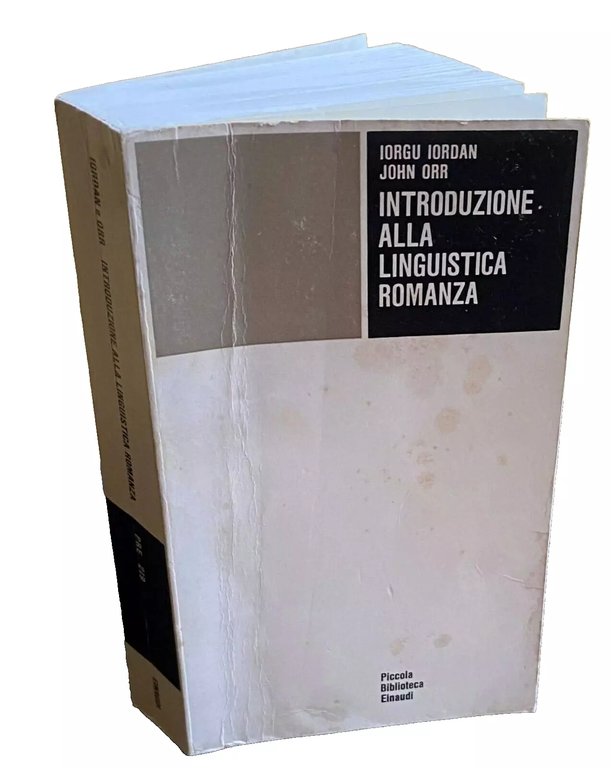 INTRODUZIONE ALLA LINGUISTICA ROMANZA