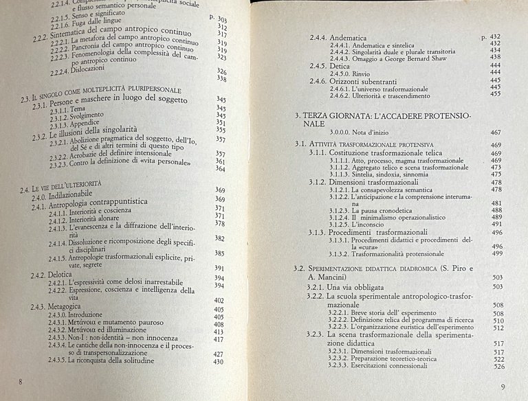 INTRODUZIONE ALLE ANTROPOLOGIE TRASFORMAZIONALI