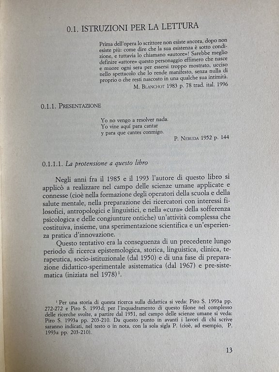 INTRODUZIONE ALLE ANTROPOLOGIE TRASFORMAZIONALI