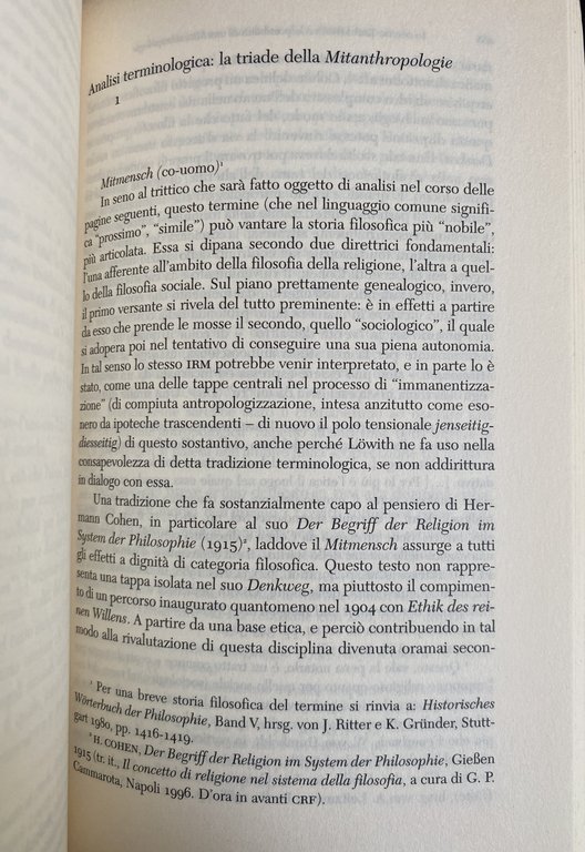 IO CON TU. KARL LÖWITH E LA POSSIBILITÀ DI UNA … | Immagine Gallery 13