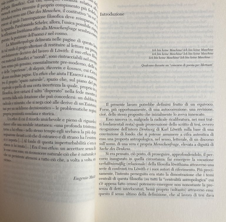 IO CON TU. KARL LÖWITH E LA POSSIBILITÀ DI UNA … | Immagine Gallery 8