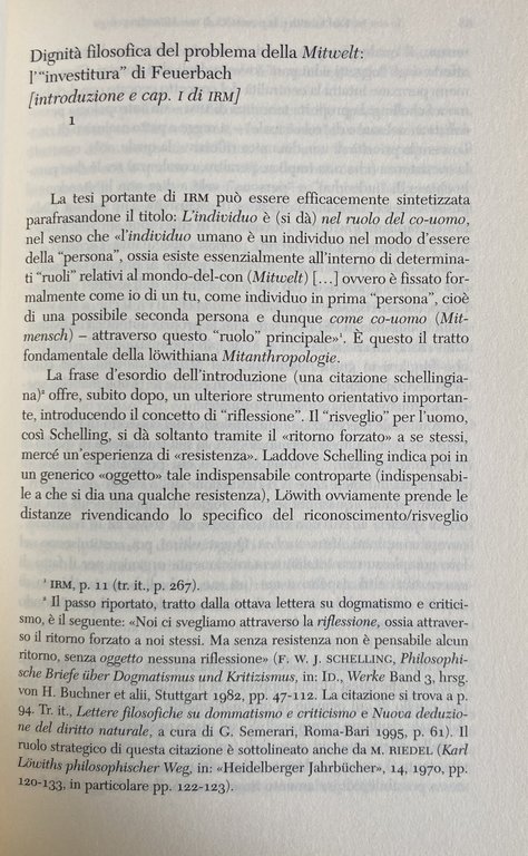 IO CON TU. KARL LÖWITH E LA POSSIBILITÀ DI UNA … | Immagine Gallery 11