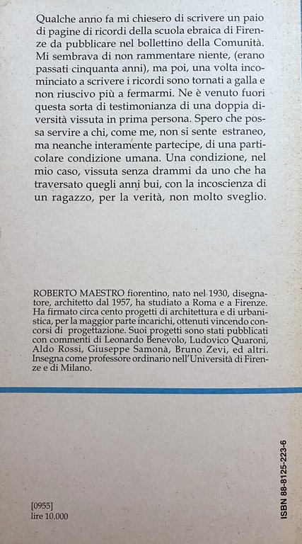 IO, L'EBRAISMO E TUTTO QUESTO GENERE DI COSE. STORIA DI …