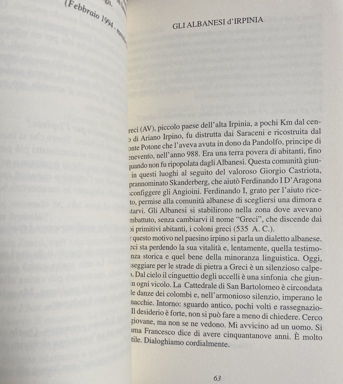 IRPINIA TERRA DEL SUD