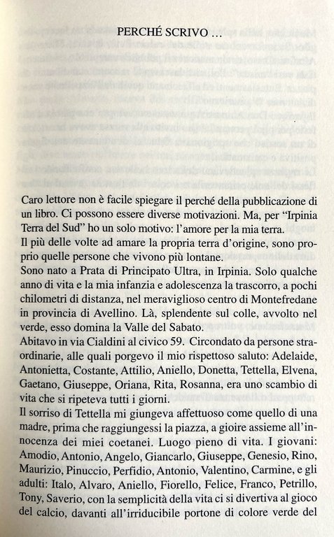 IRPINIA TERRA DEL SUD