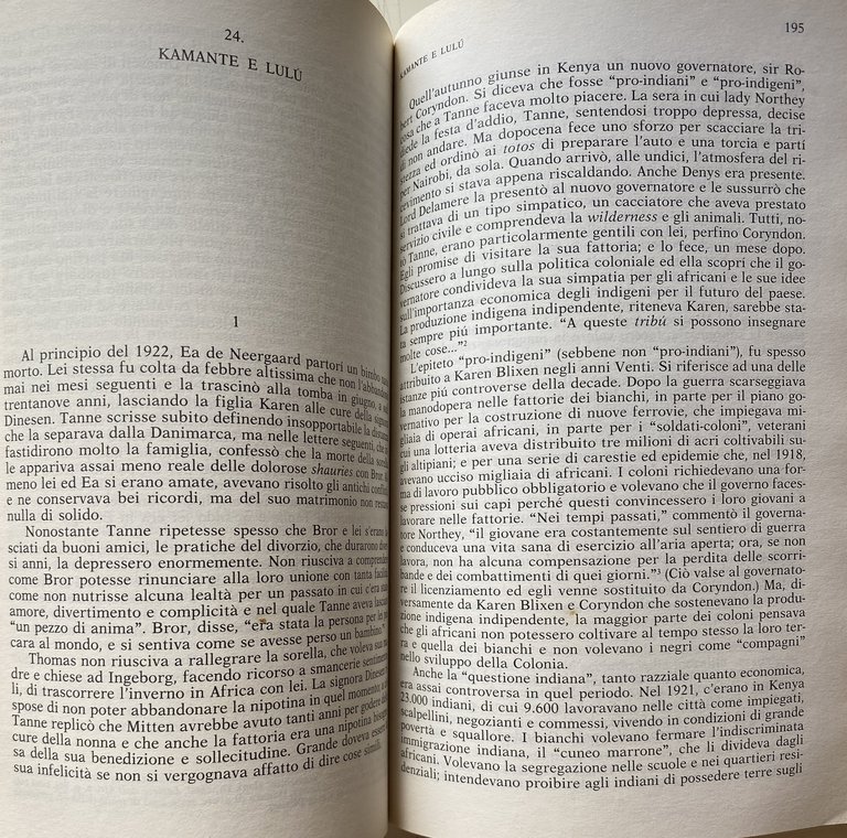 ISAK DINESEN: LA VITA DI KAREN BLIXEN