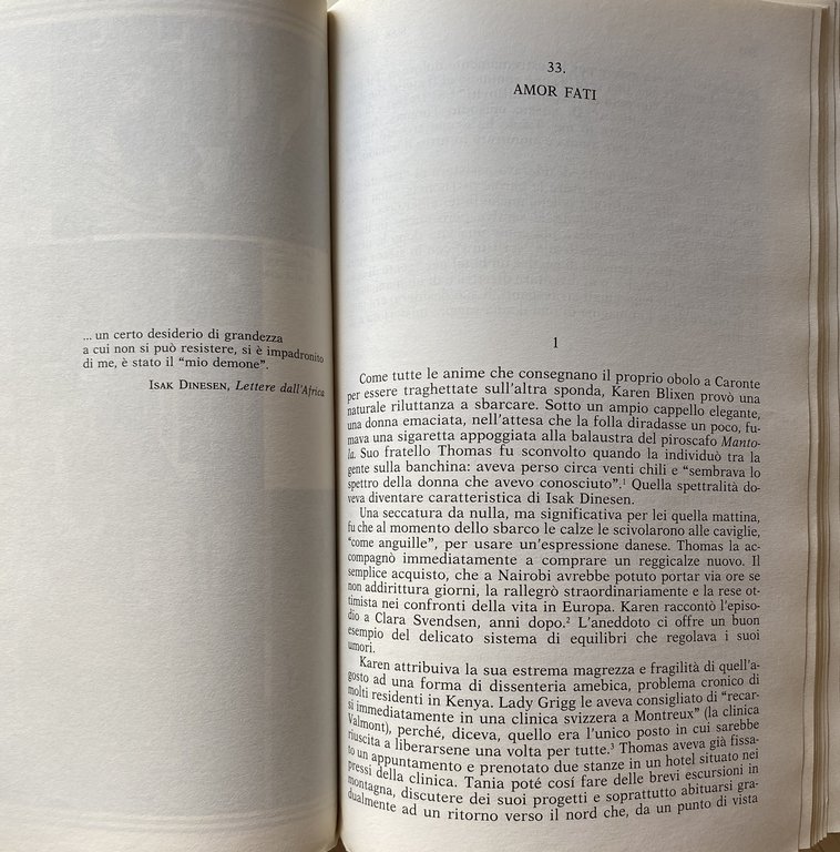 ISAK DINESEN: LA VITA DI KAREN BLIXEN