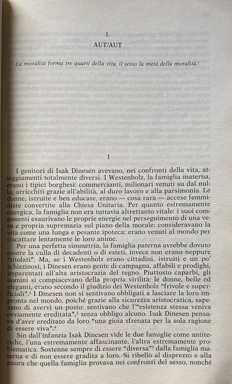ISAK DINESEN: LA VITA DI KAREN BLIXEN