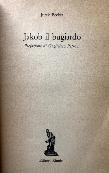 JAKOB IL BUGIARDO