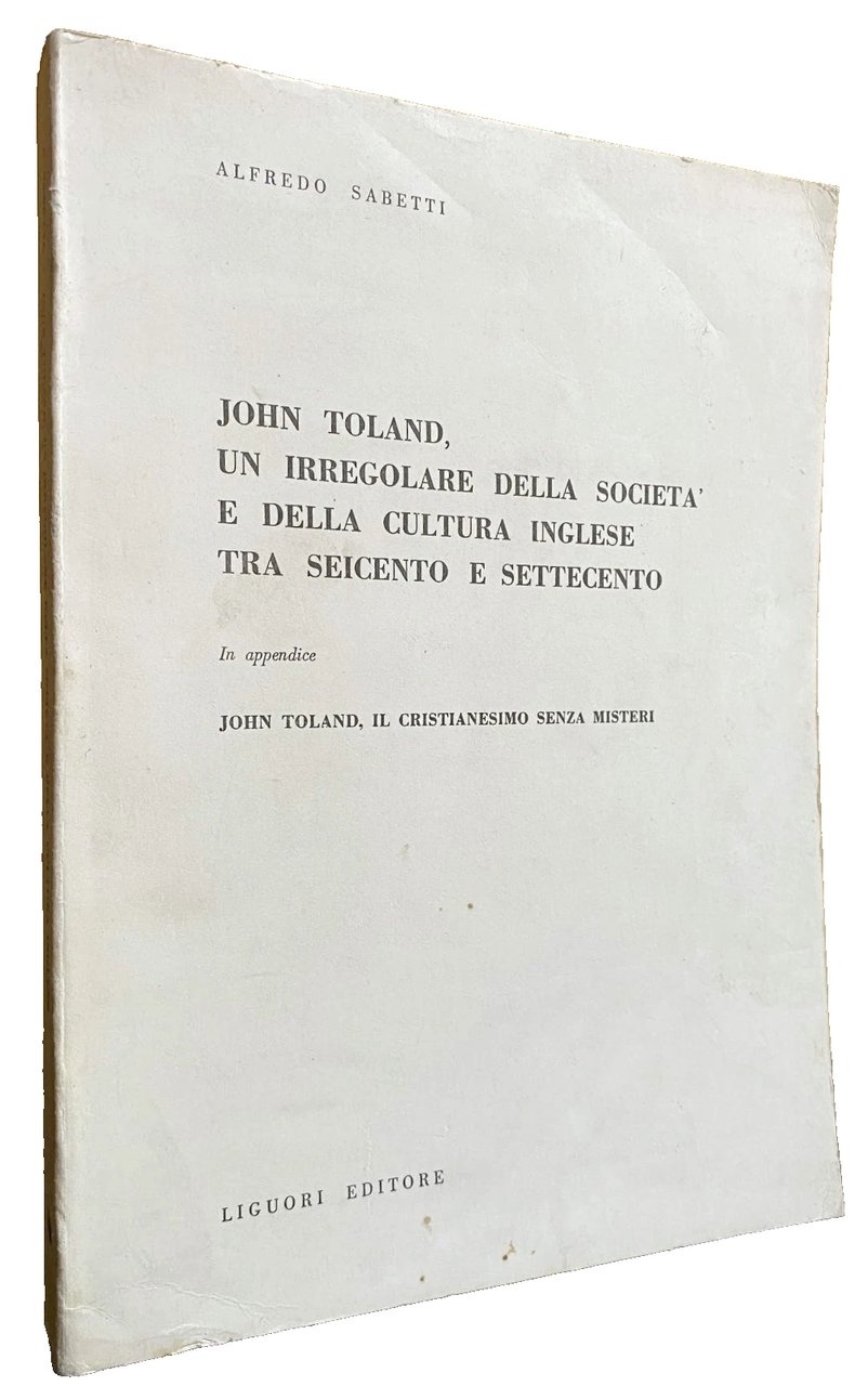 JOHN TOLAND, UN IRREGOLARE DELLA SOCIETÀ E DELLA CULTURA INGLESE … | Immagine principale