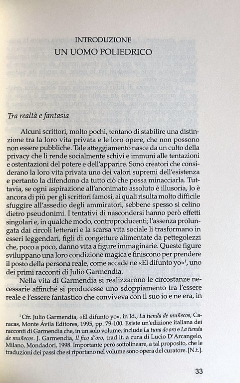 JULIO GARMENDIA: L'UOMO E LO SCRITTORE | Immagine Gallery 11