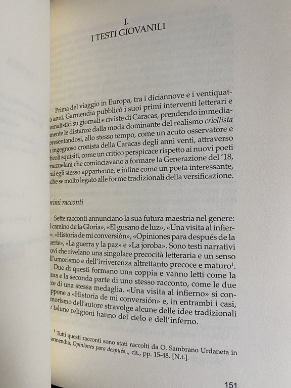 JULIO GARMENDIA: L'UOMO E LO SCRITTORE | Immagine Gallery 18