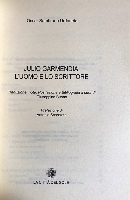 JULIO GARMENDIA: L'UOMO E LO SCRITTORE | Immagine Gallery 4