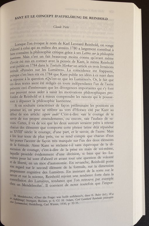 KANT ET LES LUMIÈRES EUROPÉENNES. | Immagine Gallery 15