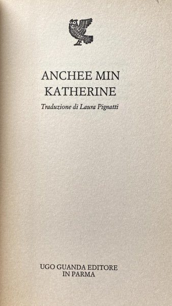 KATHERINE. ROMANZO.