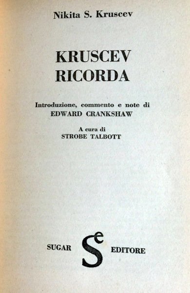 KRUSCEV RICORDA