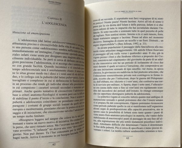 L'ADOLESCENZA: GLI ANNI DIFFICILI. A CURA DI RAFFAELE BRACALENTI