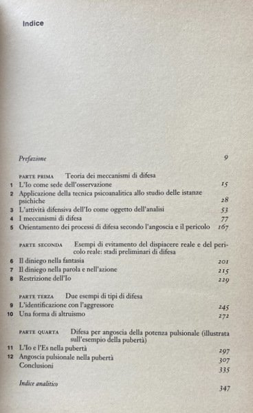 L'ANALISI DELLE DIFESE. CONVERSAZIONI CON ANNA FREUD