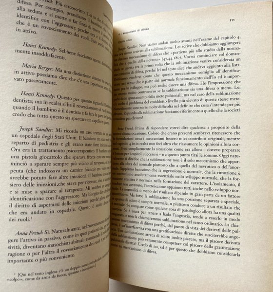 L'ANALISI DELLE DIFESE. CONVERSAZIONI CON ANNA FREUD