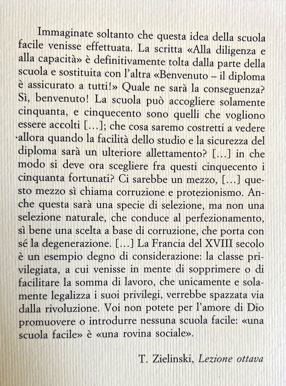 L'ANTICO E NOI: OTTO LEZIONI IN DIFESA DEGLI STUDI CLASSICI