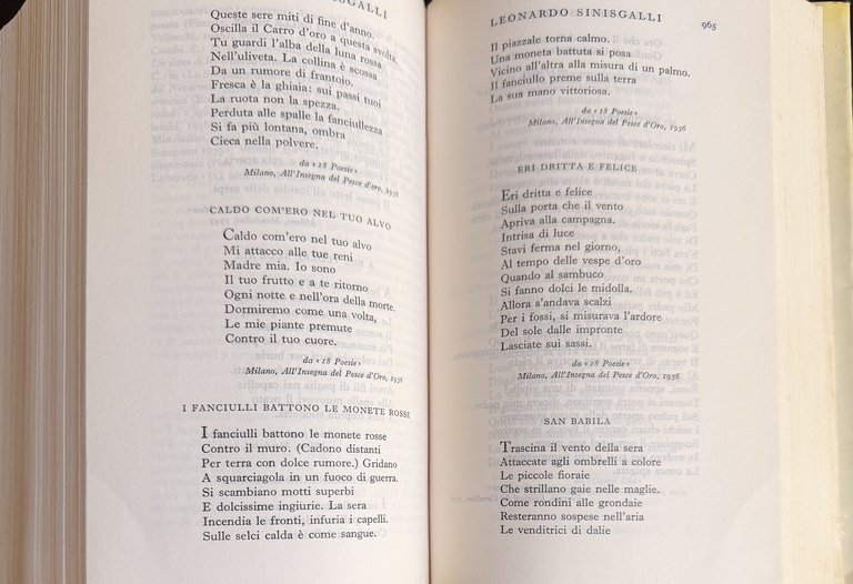 L'ANTOLOGIA DEI POETI ITALIANI DELL'ULTIMO SECOLO | Immagine Gallery 20