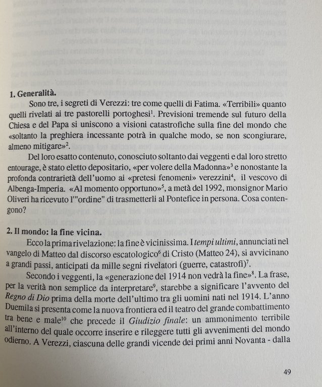 L'APOCALISSE A VEREZZI. LE APPARIZIONI MARIANE, I MESSAGGI, I VEGGENTI … | Immagine Gallery 8