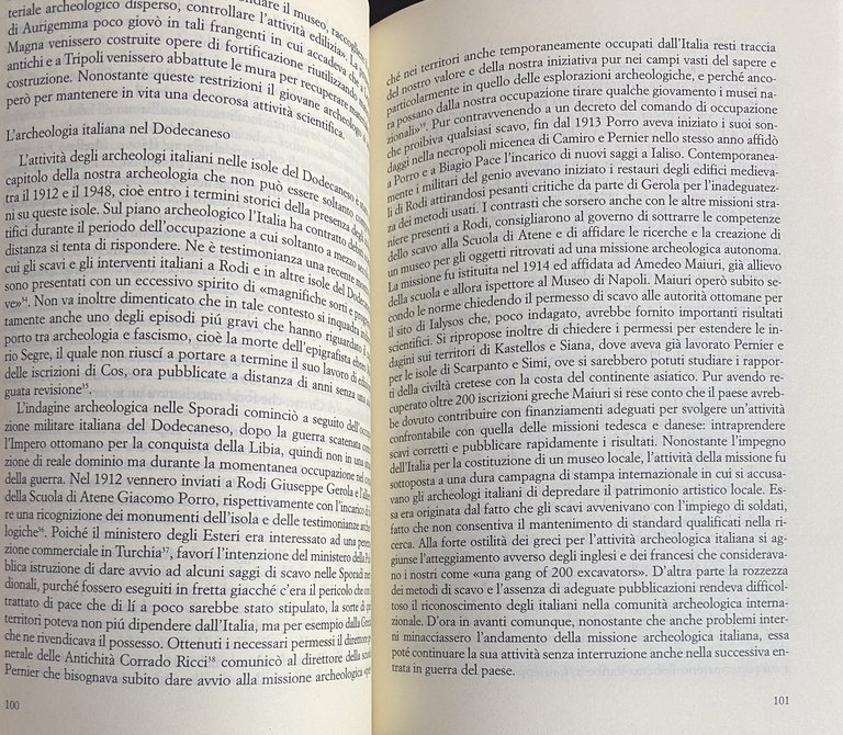 L'ARCHEOLOGIA DEGLI ITALIANI. STORIA, METODI E ORIENTAMENTI DELL'ARCHEOLOGIA CLASSICA IN …