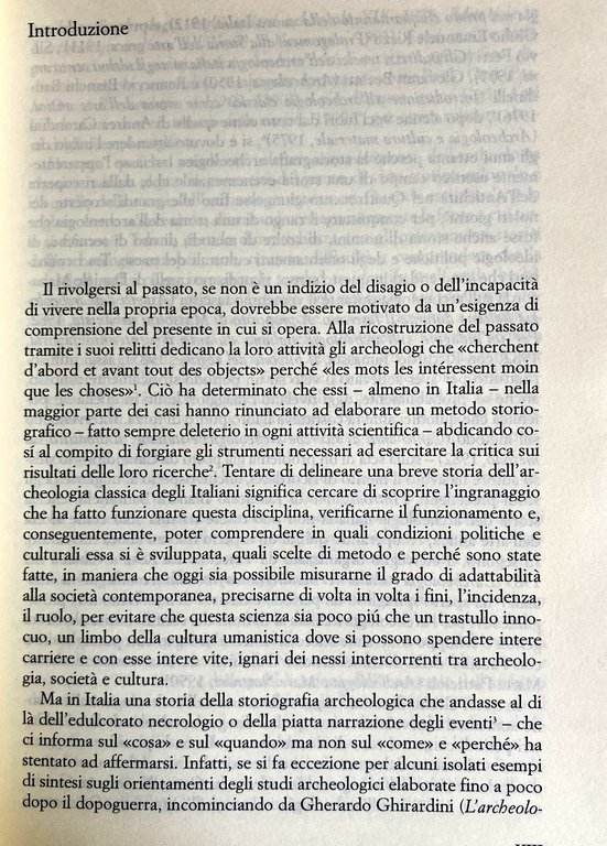 L'ARCHEOLOGIA DEGLI ITALIANI. STORIA, METODI E ORIENTAMENTI DELL'ARCHEOLOGIA CLASSICA IN …