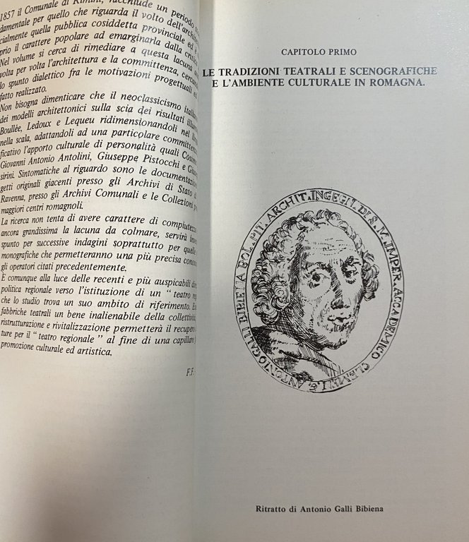 L'ARCHITETTURA TEATRALE IN ROMAGNA. (1757-1857)